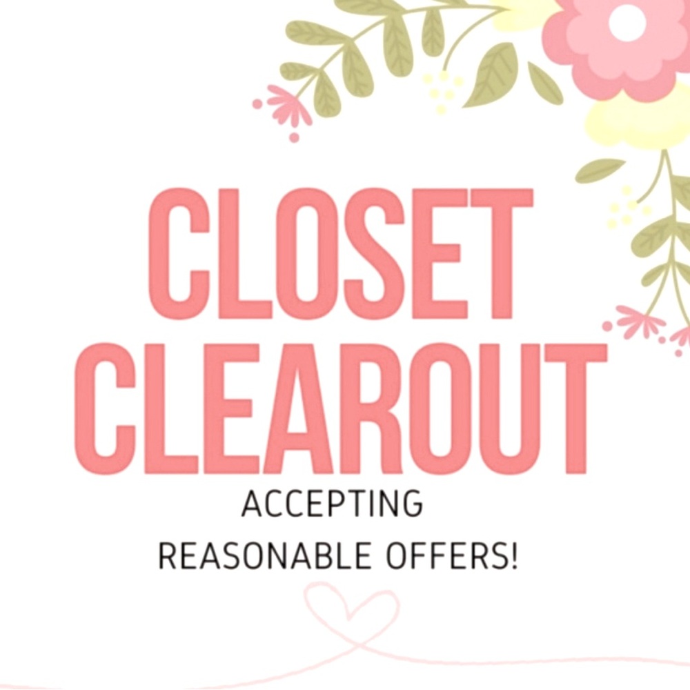 Everything must go - all reasonable offers accepted!